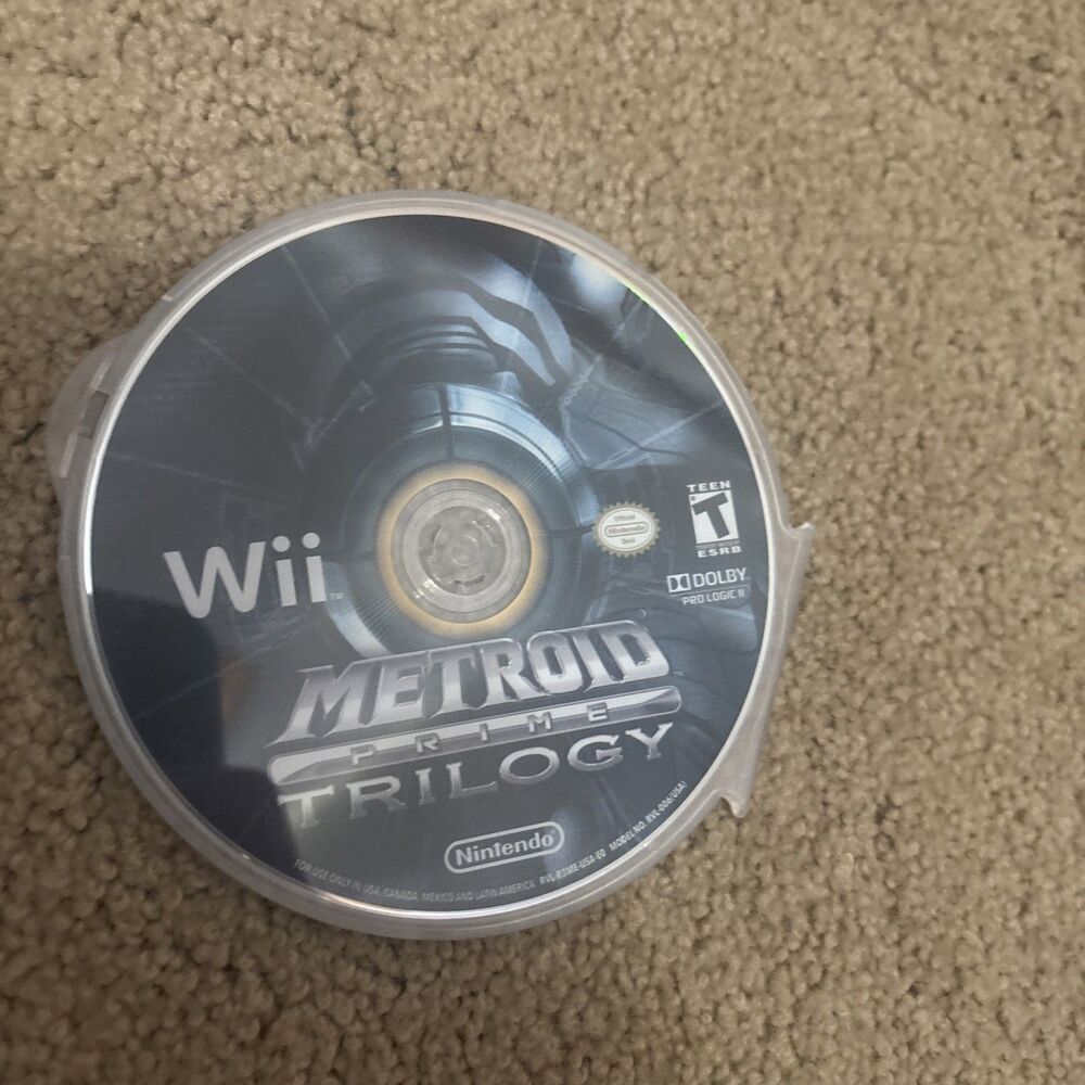 Metroid Prime Trilogy (Nintendo Wii) DISC ONLY - Tested Working